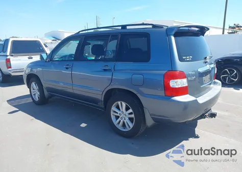 2006 Toyota Highlander Hybrid Limited V6 from USA, damaged, VIN JTEDW21AX60008646